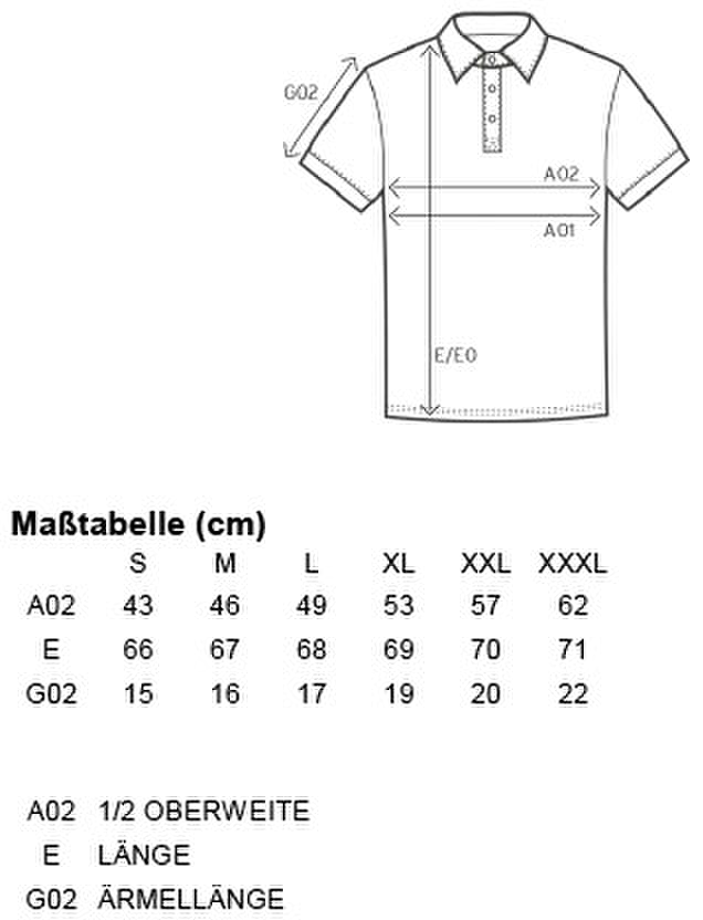 Größentabelle