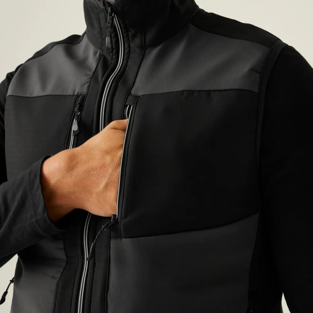 2-Lagen Softshell Bodywarmer "E-volve"