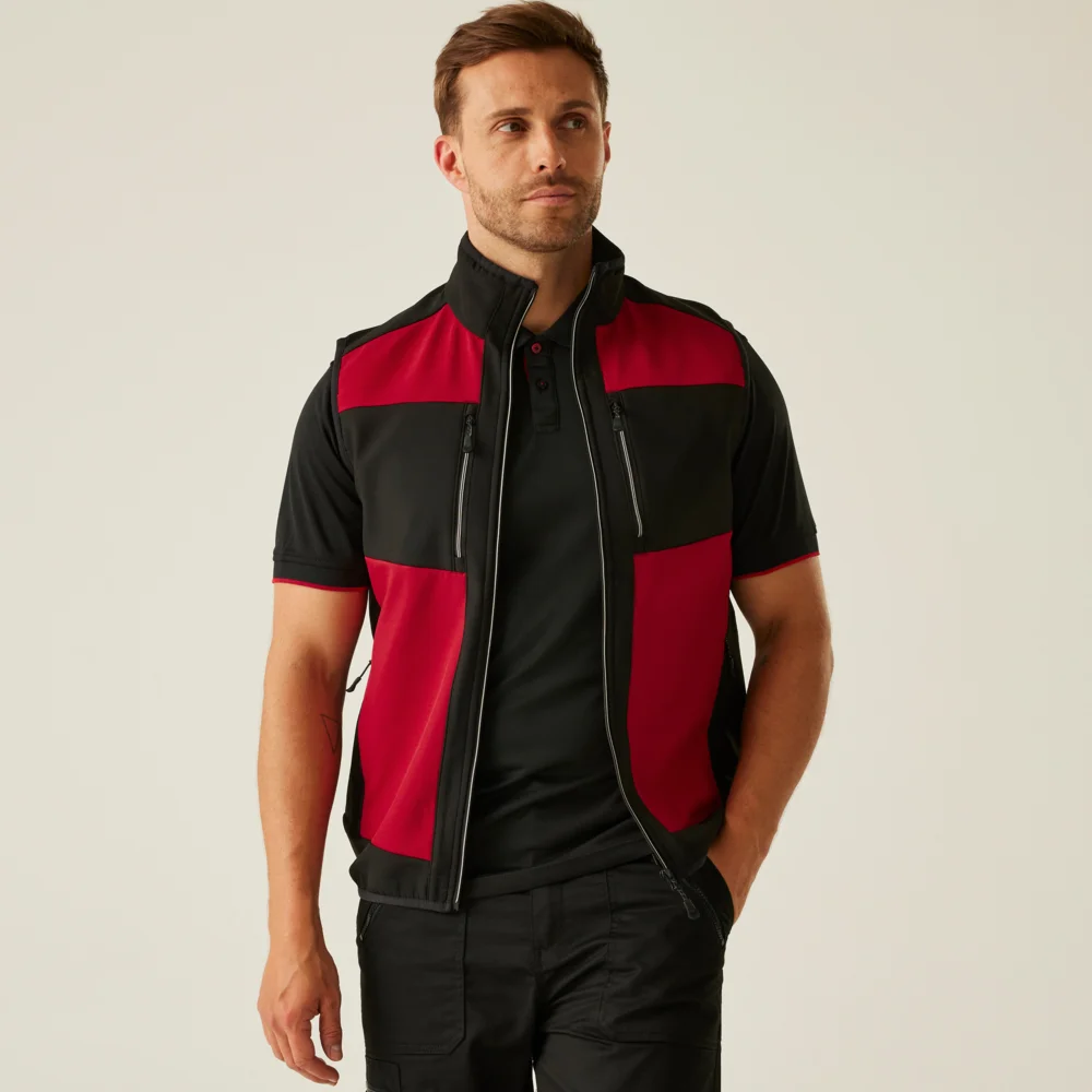 2-Lagen Softshell Bodywarmer "E-volve"