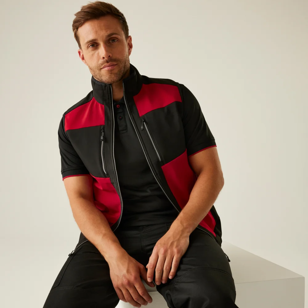 2-Lagen Softshell Bodywarmer "E-volve"