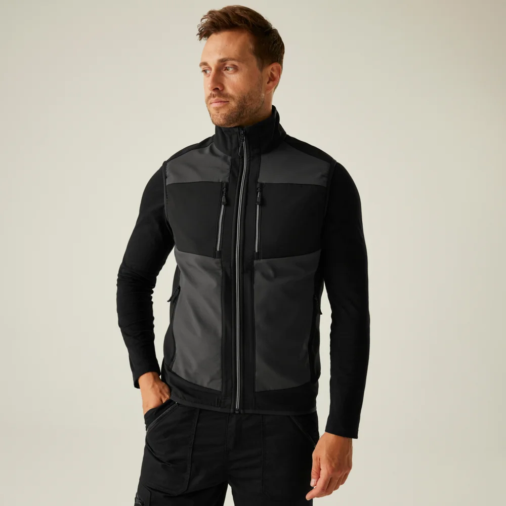 2-Lagen Softshell Bodywarmer "E-volve"