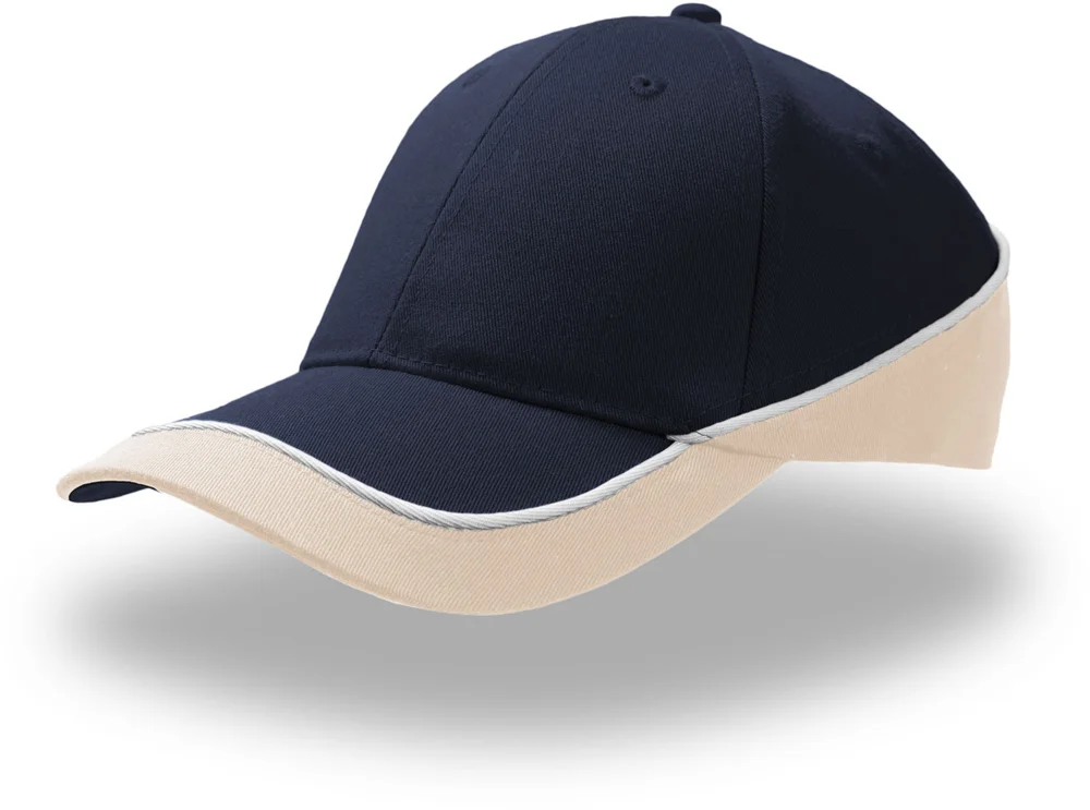 3-farbige 6 Panel Kappe