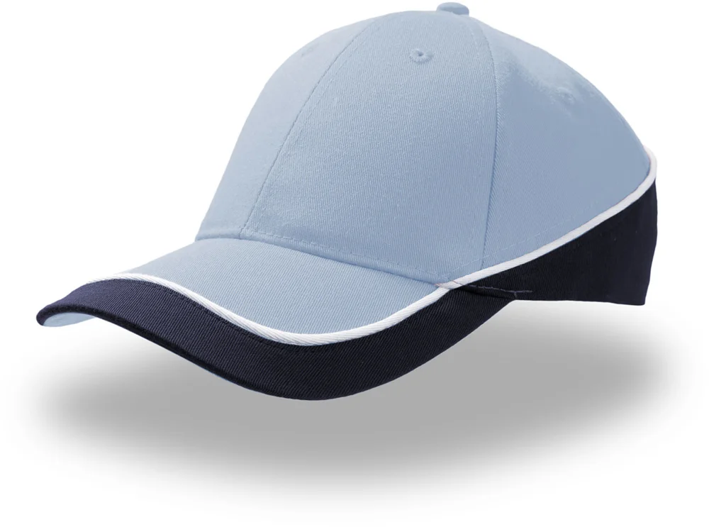 3-farbige 6 Panel Kappe