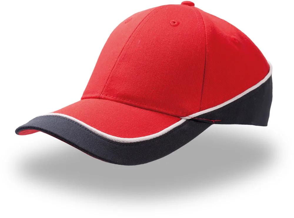 3-farbige 6 Panel Kappe