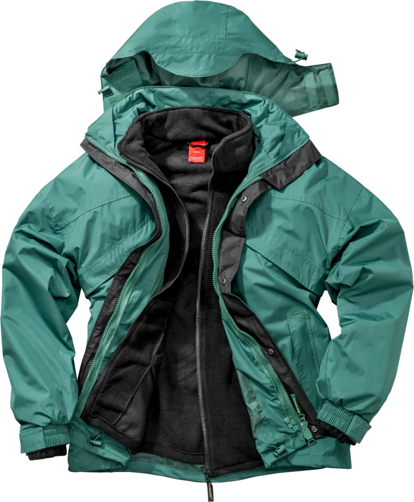3-in-1 "Zip & Clip" Jacke