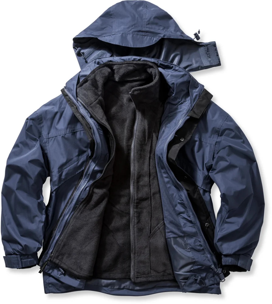 3-in-1 "Zip & Clip" Jacke