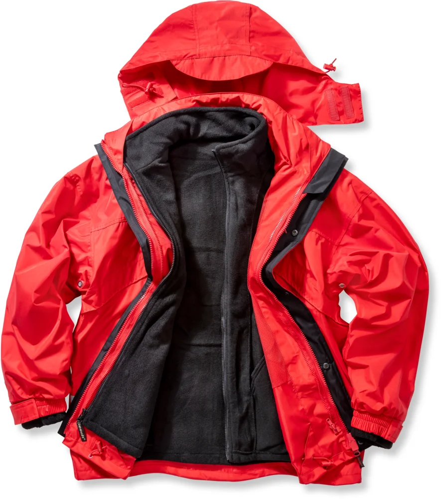 3-in-1 "Zip & Clip" Jacke