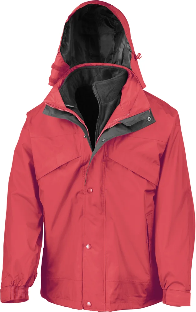 3-in-1 "Zip & Clip" Jacke