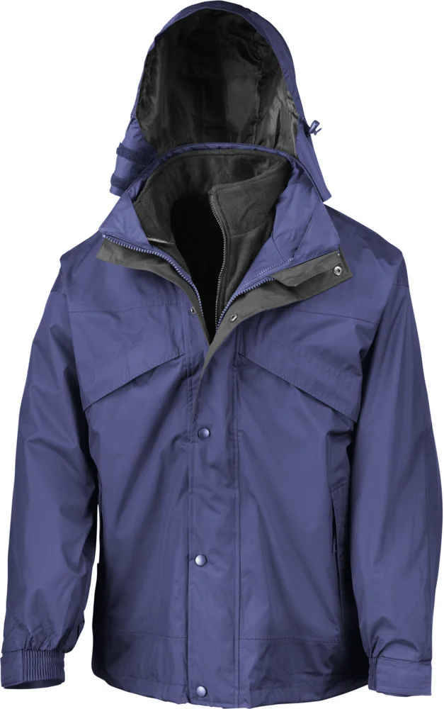 3-in-1 "Zip & Clip" Jacke