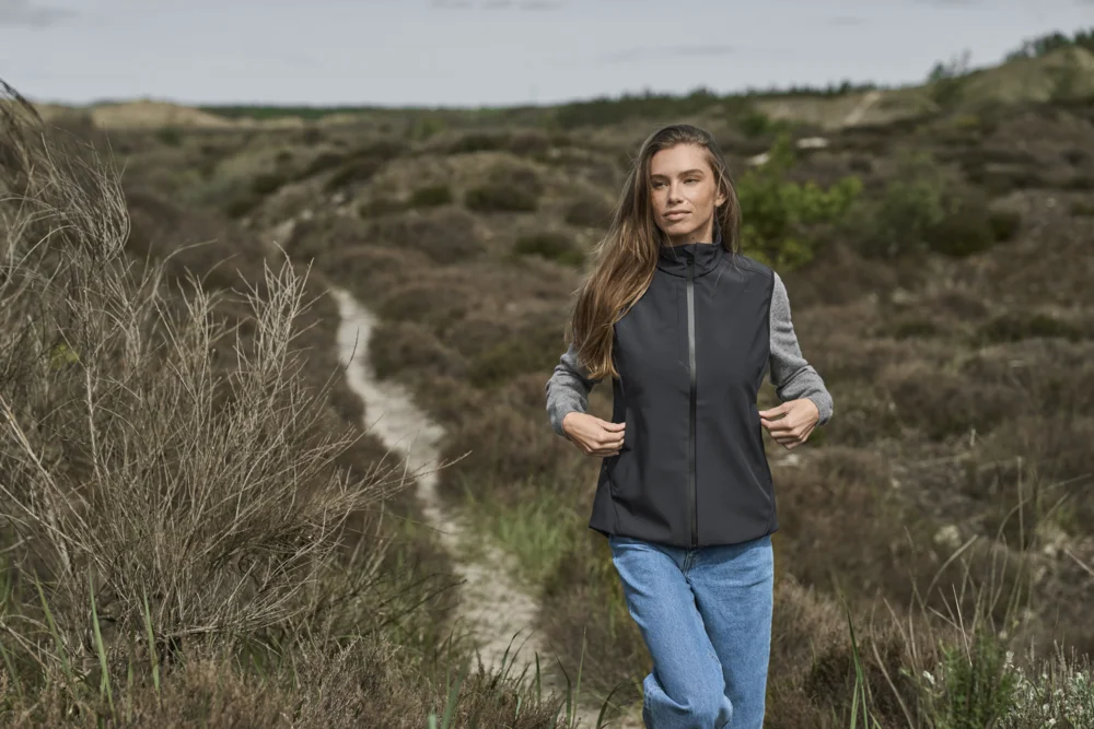 3-Lagen Damen Softshell Bodywarmer "Performance"