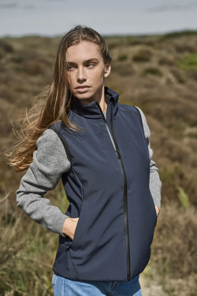 3-Lagen Damen Softshell Bodywarmer "Performance"