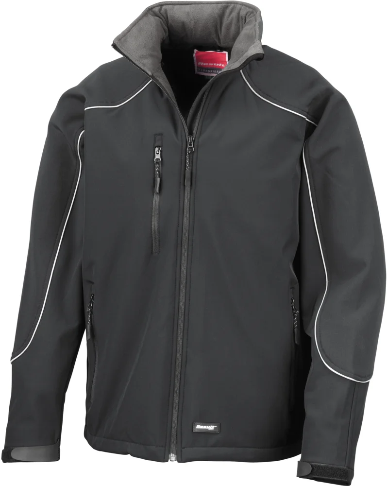 3-Layer Hooded Softshell Jacket "Icefell"