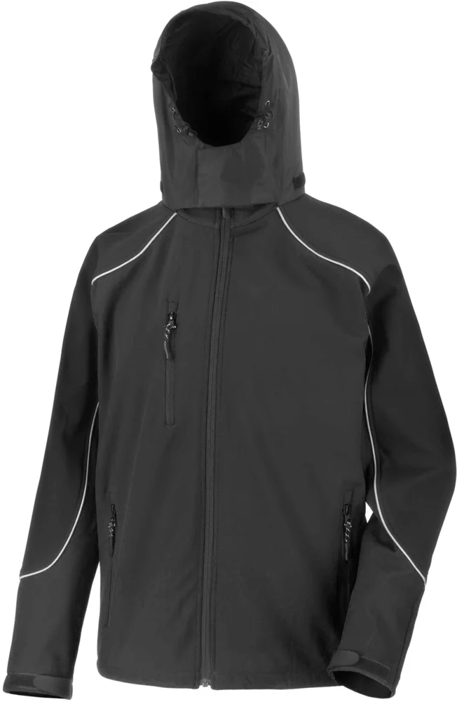 3-Layer Hooded Softshell Jacket "Icefell"