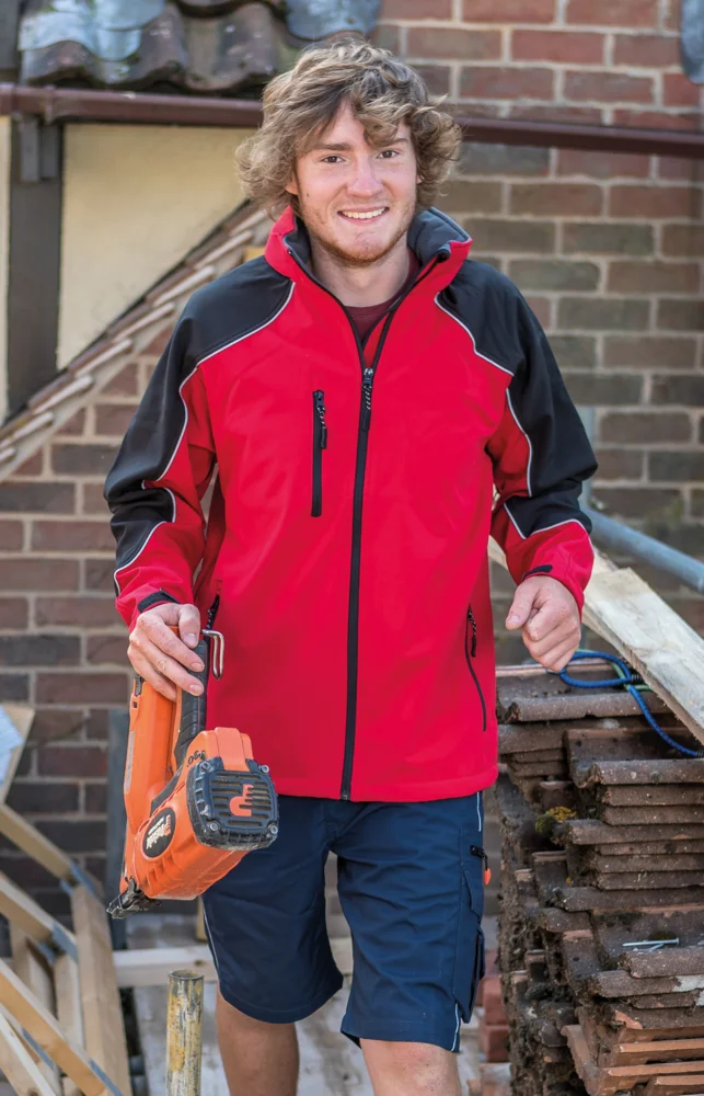 3-Layer Hooded Softshell Jacket "Icefell"