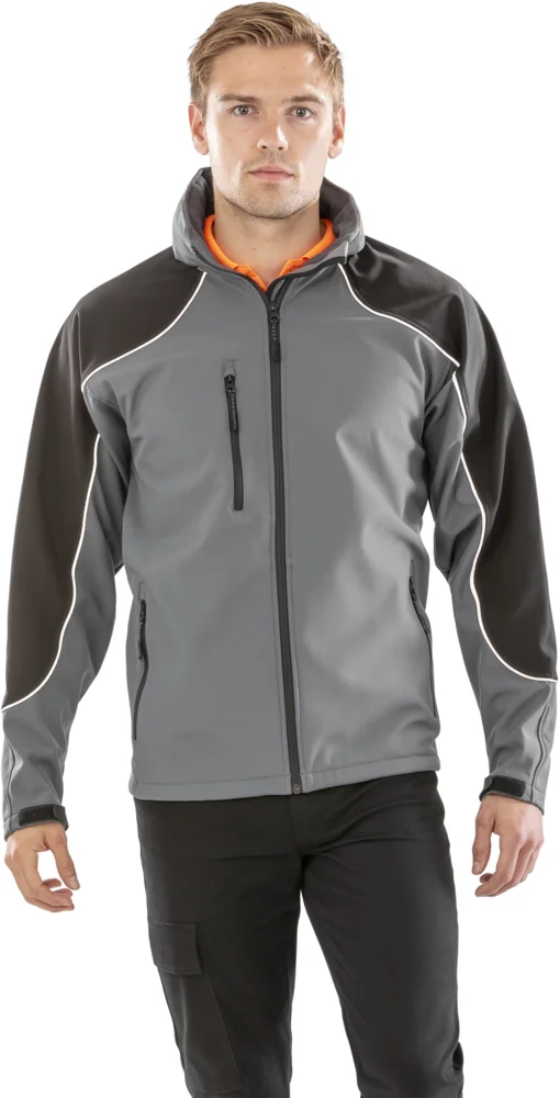 3-Layer Hooded Softshell Jacket "Icefell"
