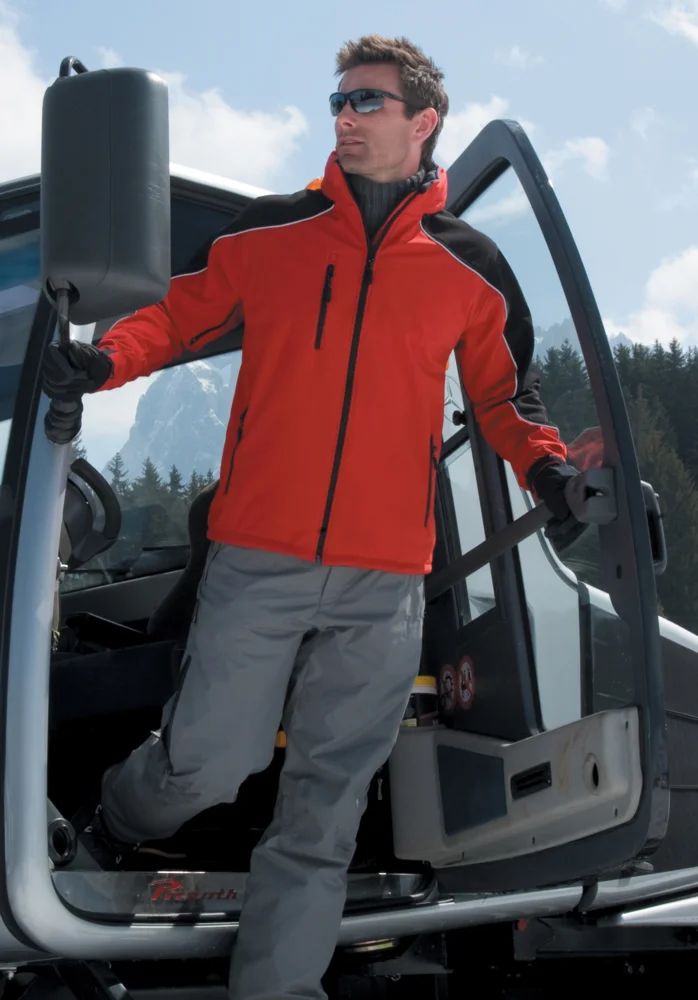 3-Layer Hooded Softshell Jacket "Icefell"