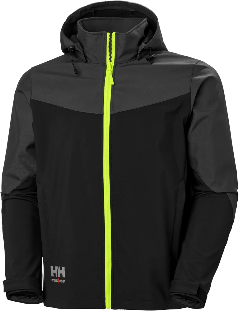 3-Lagen Kapuzen Softshell Jacke "Oxford"