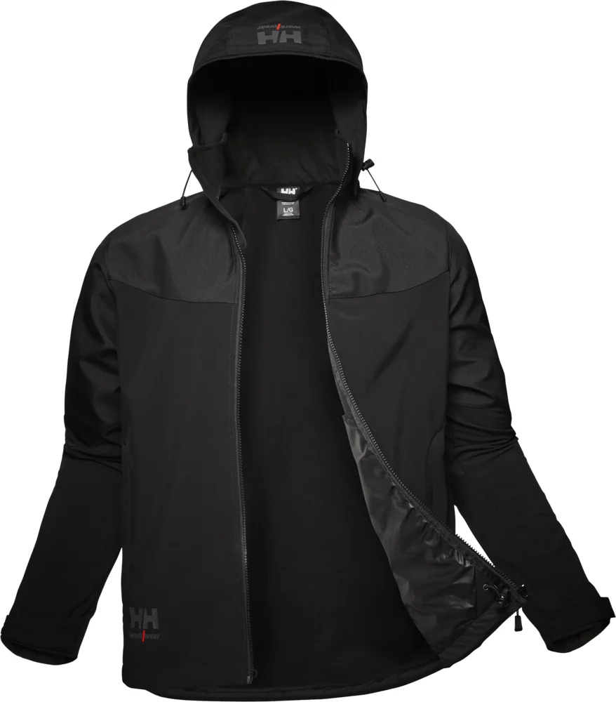 3-Lagen Kapuzen Softshell Jacke "Oxford"