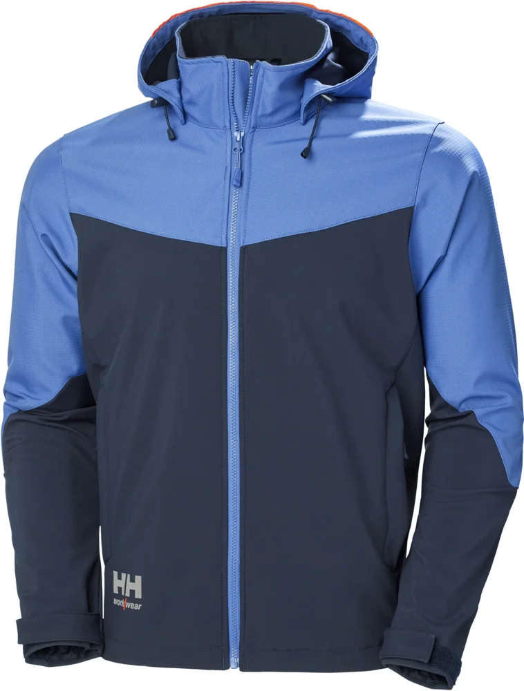 3-Lagen Kapuzen Softshell Jacke "Oxford"