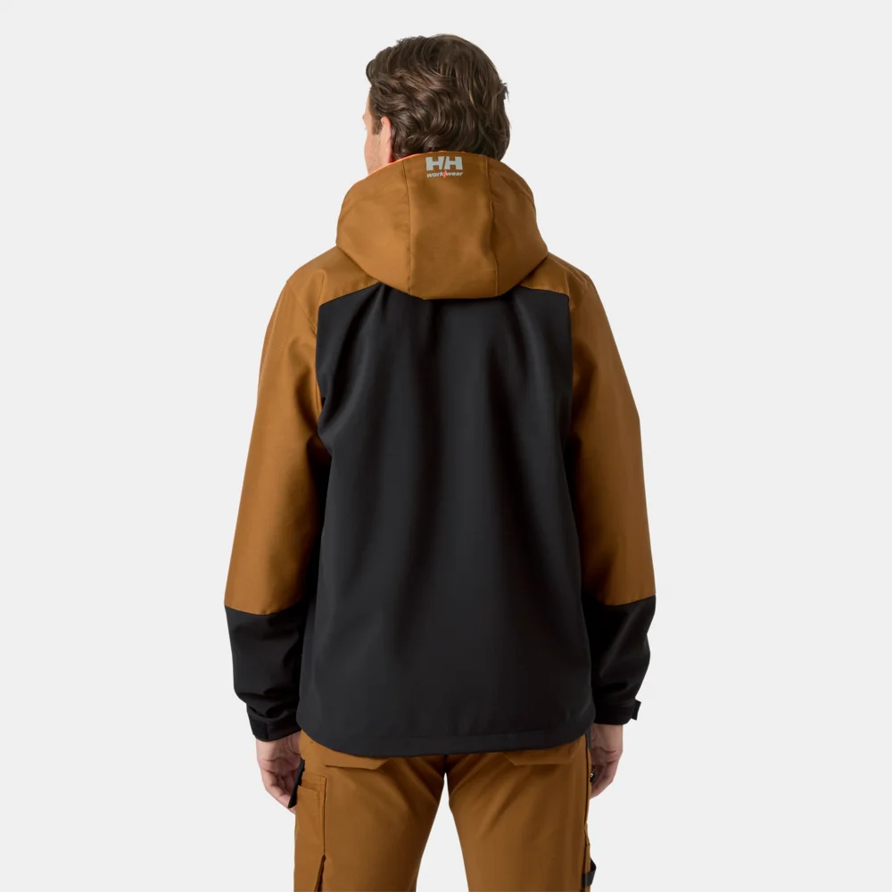 3-Lagen Kapuzen Softshell Jacke "Oxford"