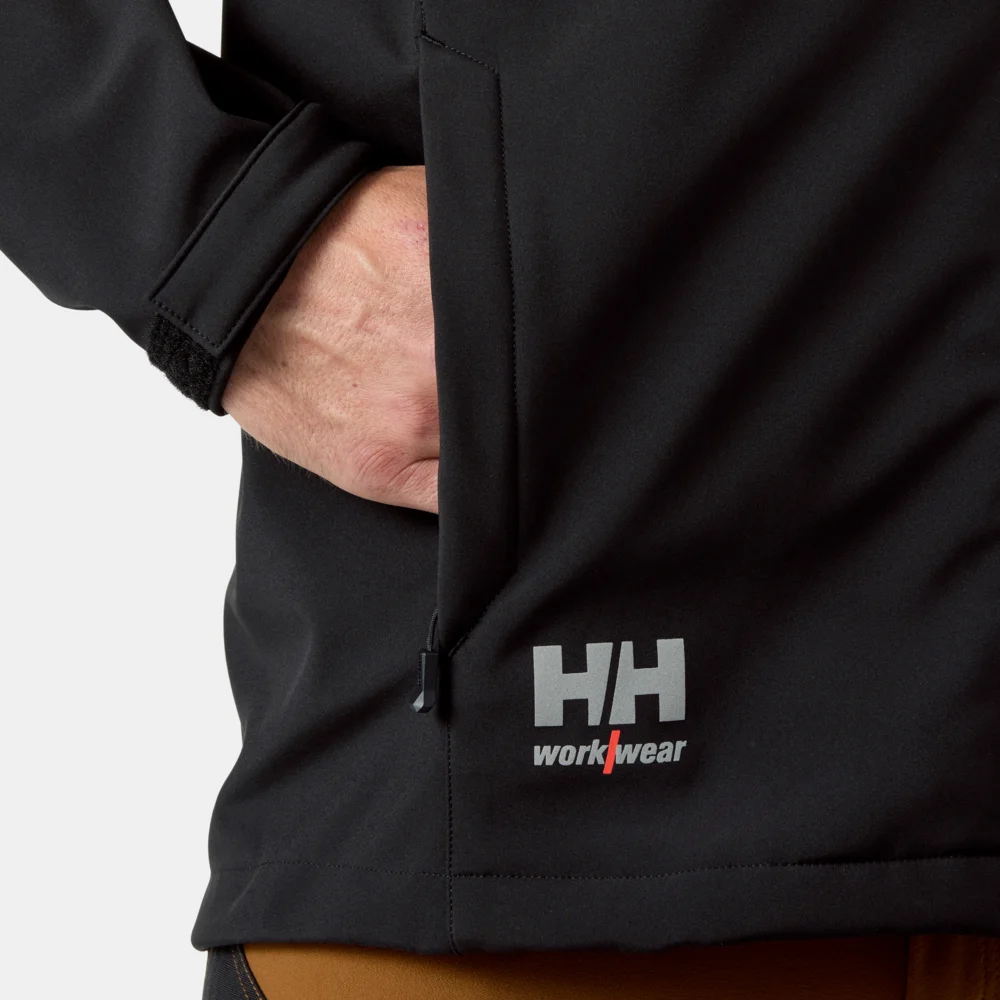 3-Lagen Kapuzen Softshell Jacke "Oxford"