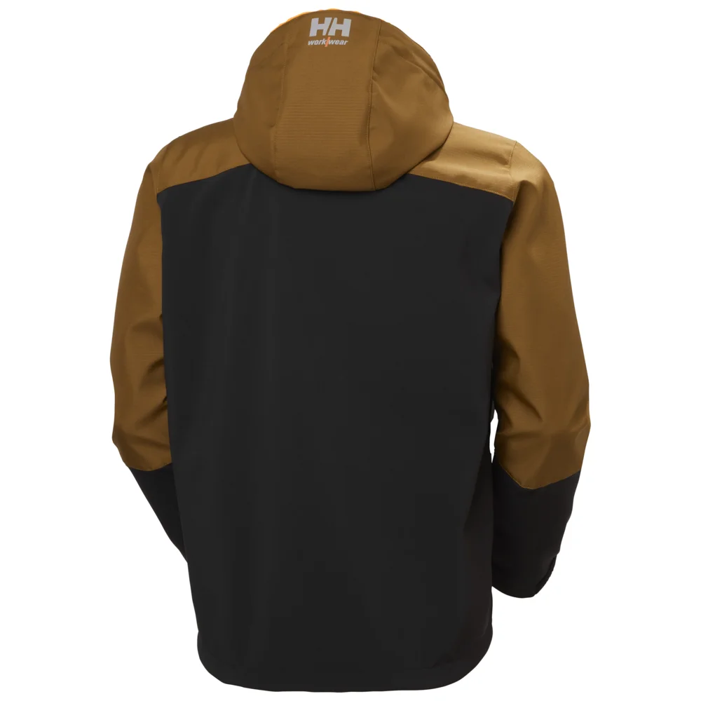 3-Lagen Kapuzen Softshell Jacke "Oxford"