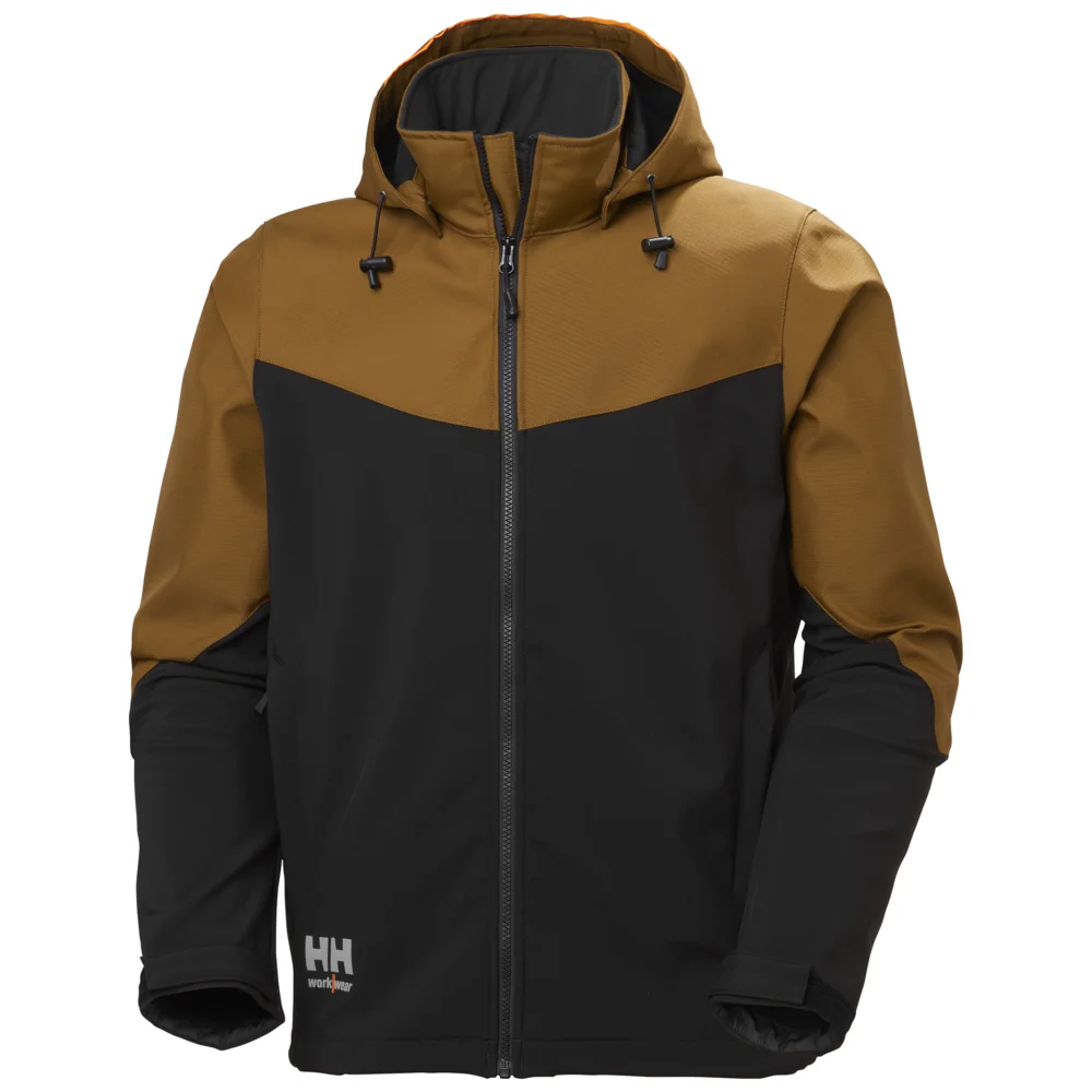 3-Lagen Kapuzen Softshell Jacke "Oxford"