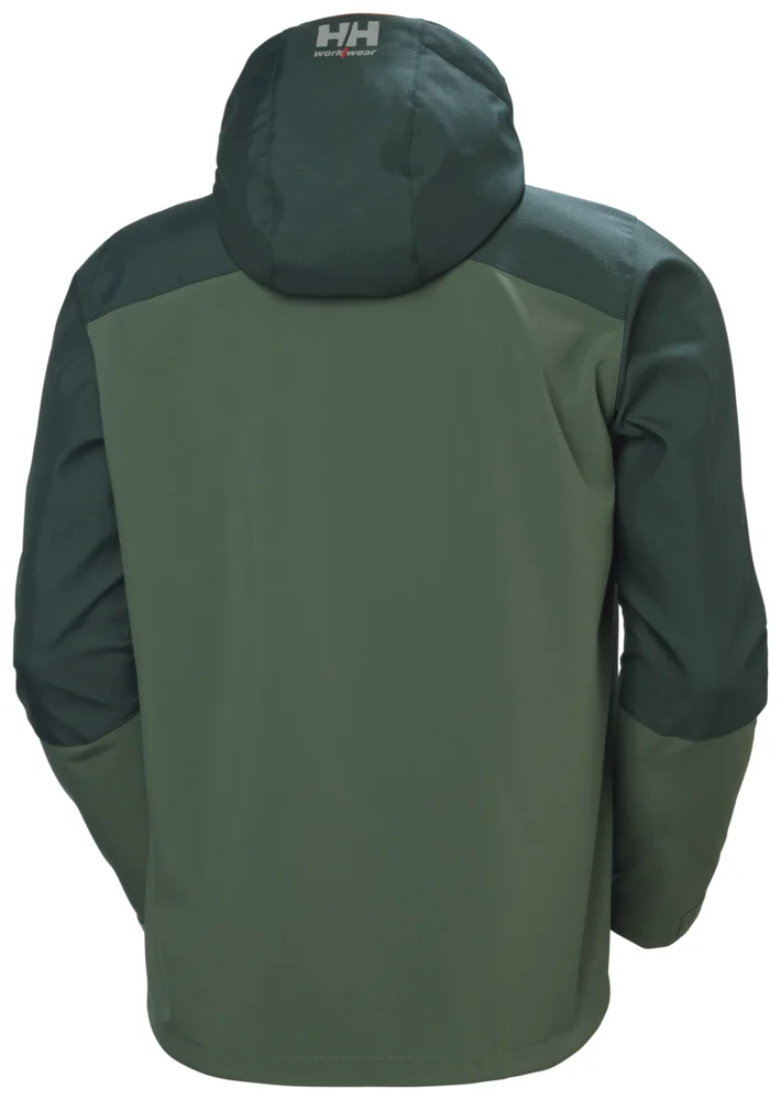 3-Lagen Kapuzen Softshell Jacke "Oxford"