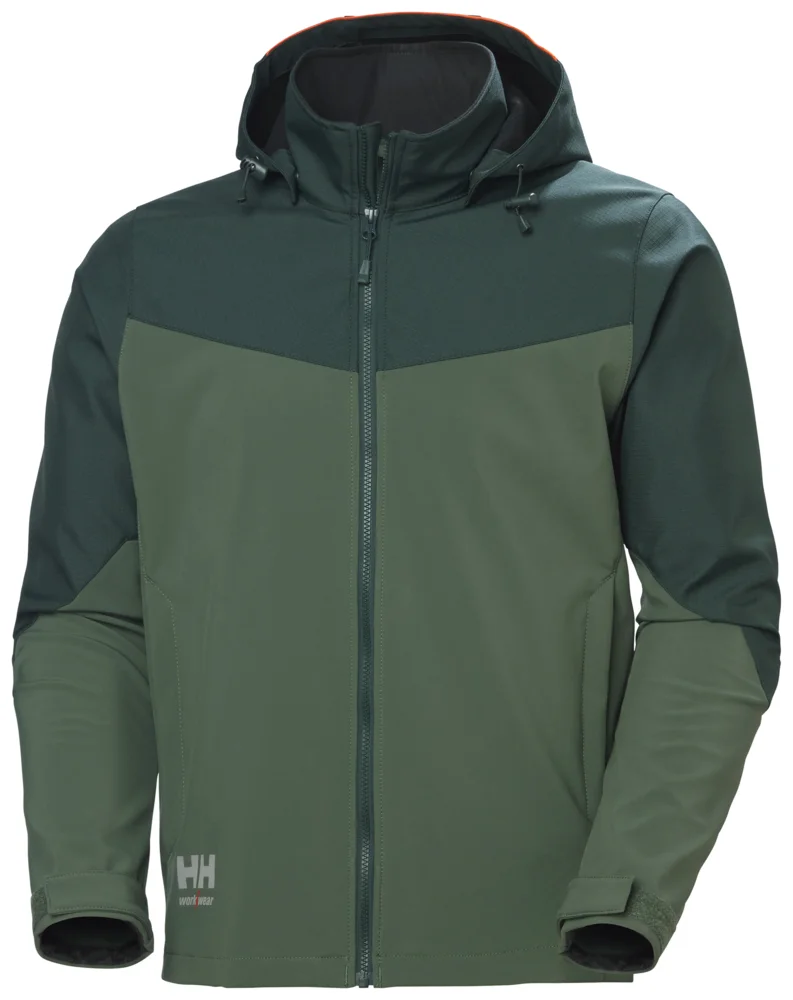 3-Lagen Kapuzen Softshell Jacke "Oxford"