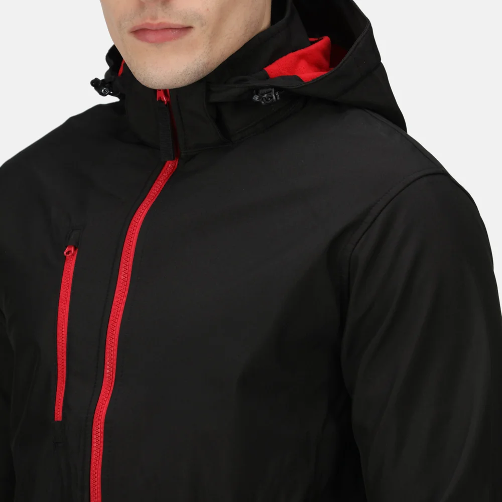 3-Lagen Kapuzen Softshell Jacke "Venturer"