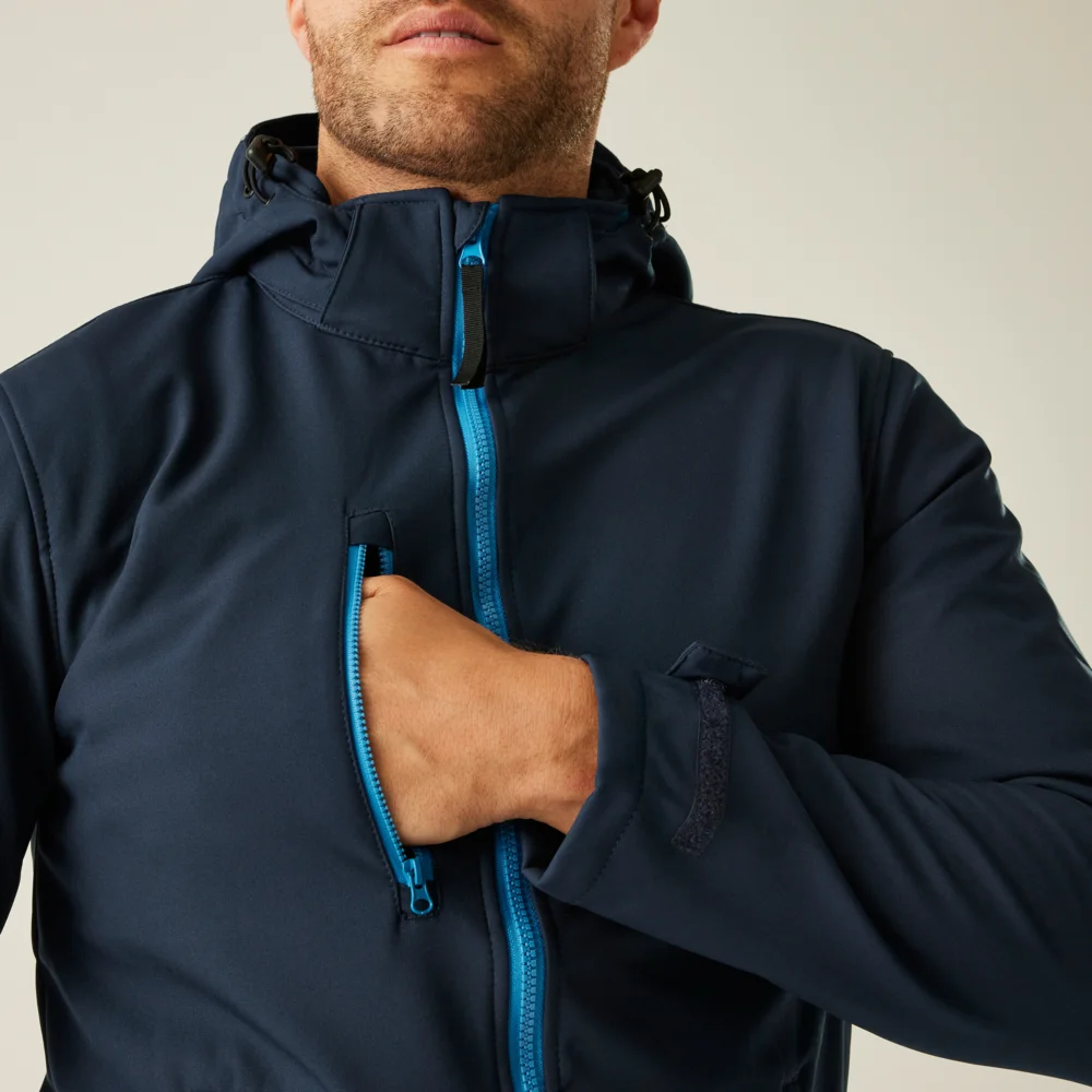 3-Lagen Kapuzen Softshell Jacke "Venturer"