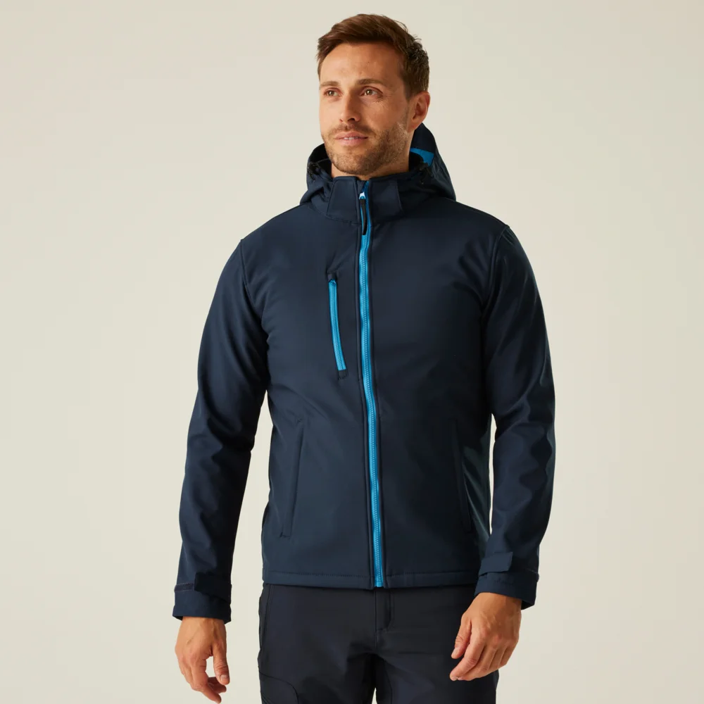 3-Lagen Kapuzen Softshell Jacke "Venturer"
