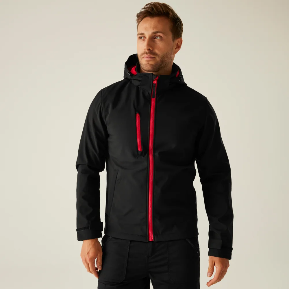 3-Lagen Kapuzen Softshell Jacke "Venturer"
