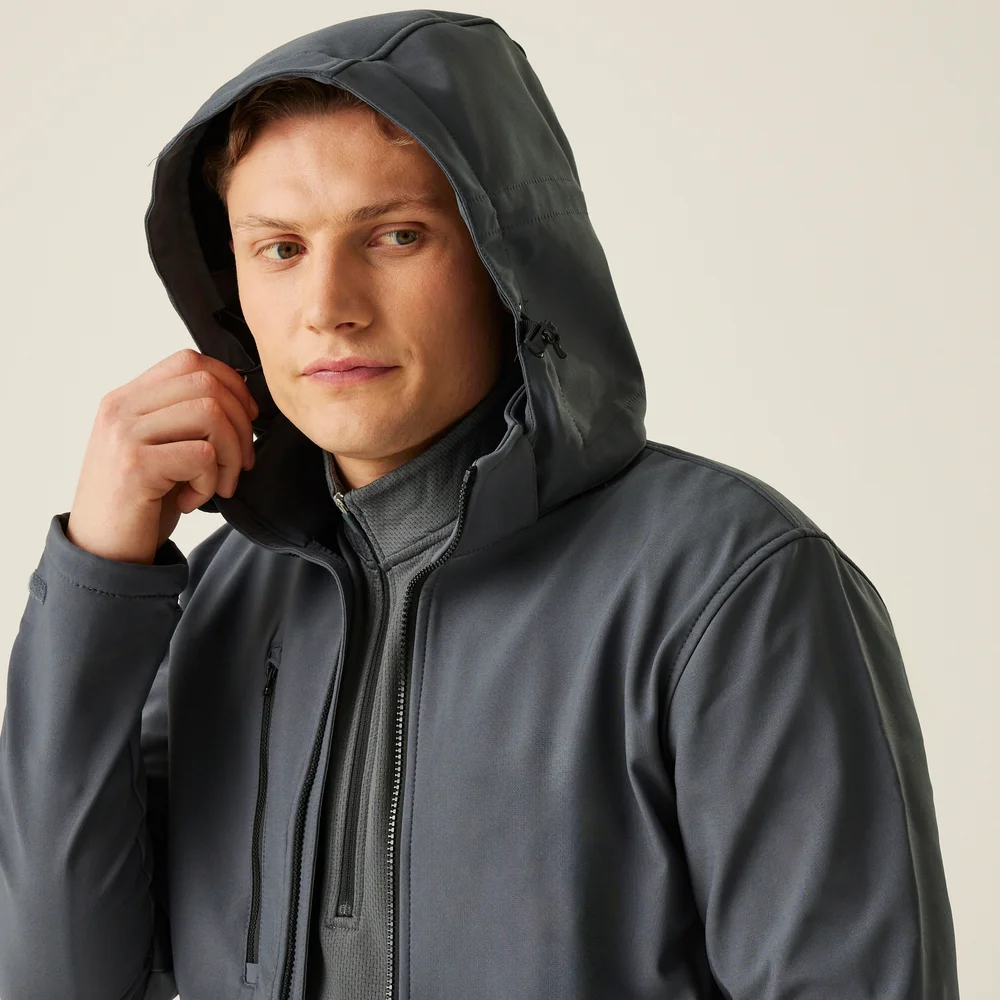 3-Lagen Kapuzen Softshell Jacke "Venturer"
