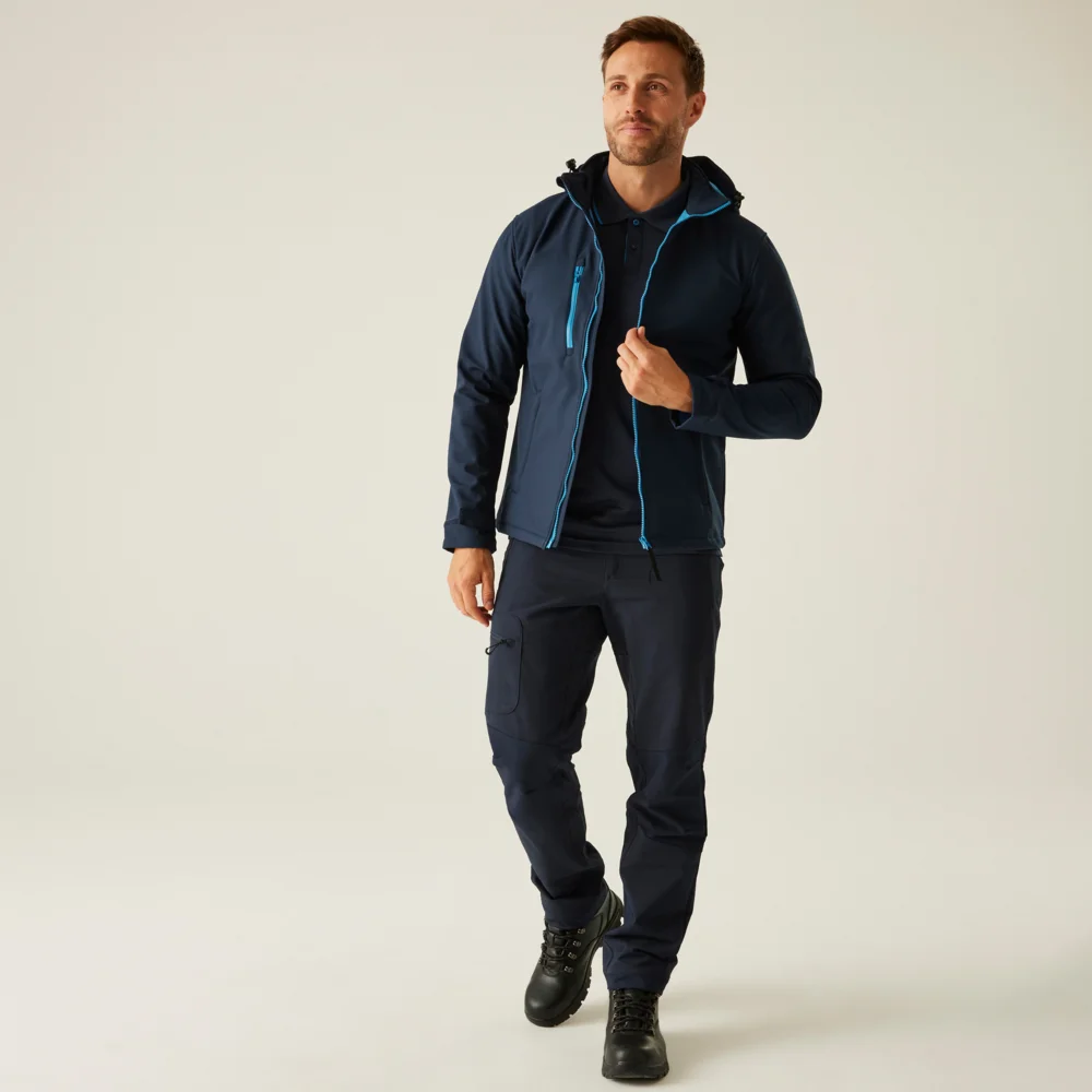 3-Lagen Kapuzen Softshell Jacke "Venturer"