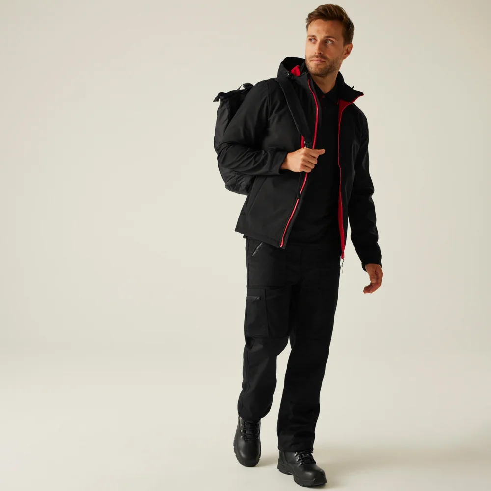 3-Lagen Kapuzen Softshell Jacke "Venturer"