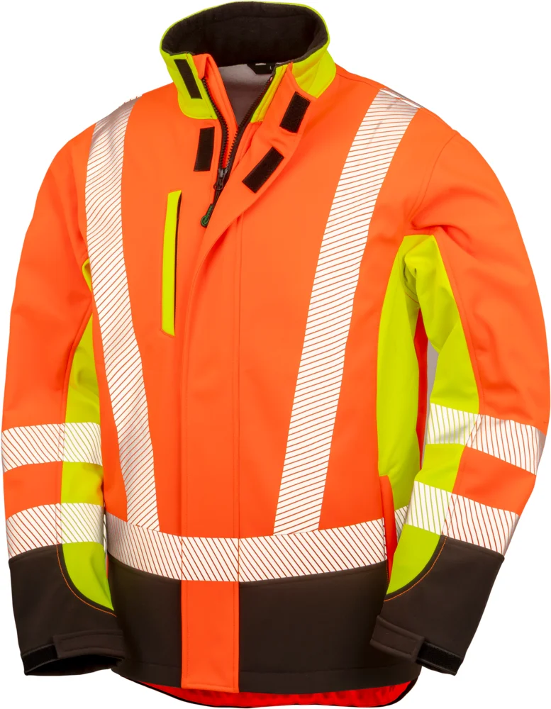 3-Lagen Sicherheits Softshell Jacke