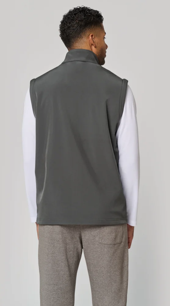 3-Lagen Softshell Jacke mit abnehmbaren Ärmeln