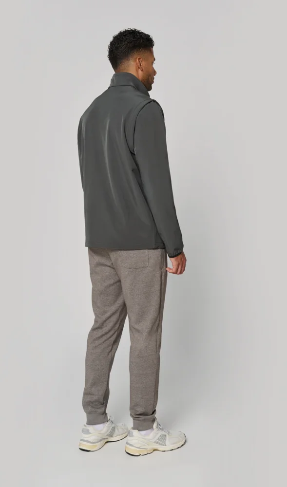 3-Lagen Softshell Jacke mit abnehmbaren Ärmeln