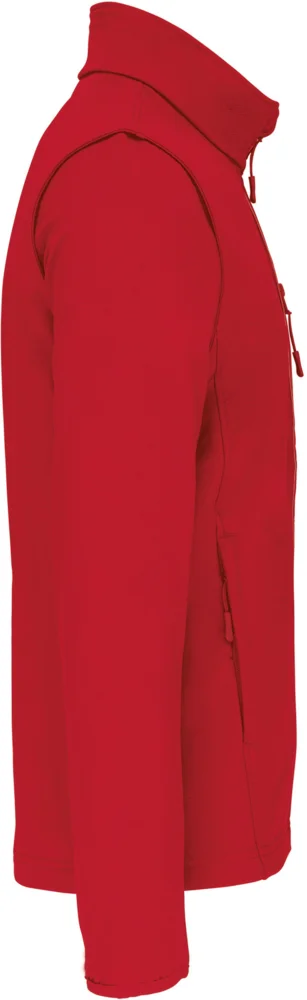3-Lagen Softshell Jacke mit abnehmbaren Ärmeln