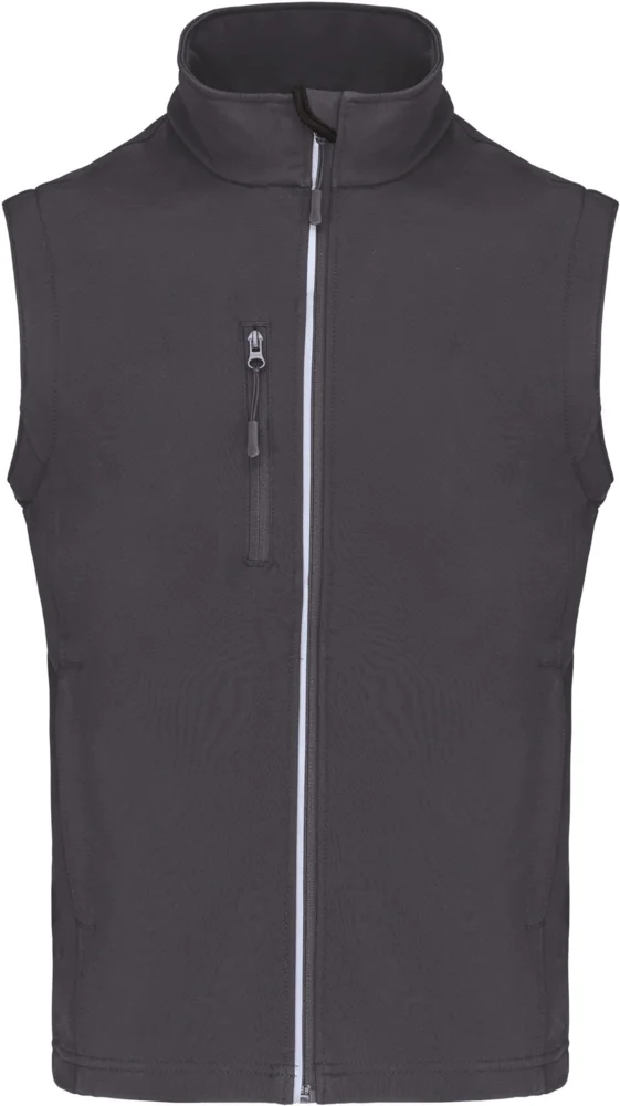 3-Lagen Softshell Jacke mit abnehmbaren Ärmeln