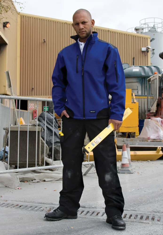 3-Lagen Softshell Ripstop Workwear Jacke