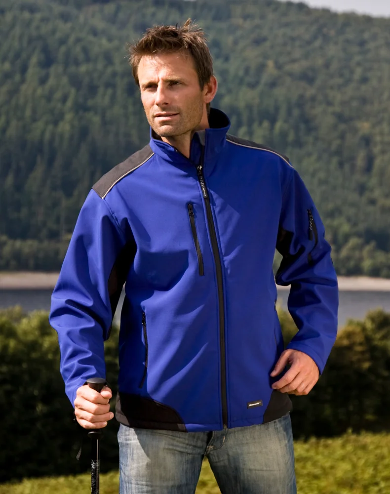 3-Lagen Softshell Ripstop Workwear Jacke
