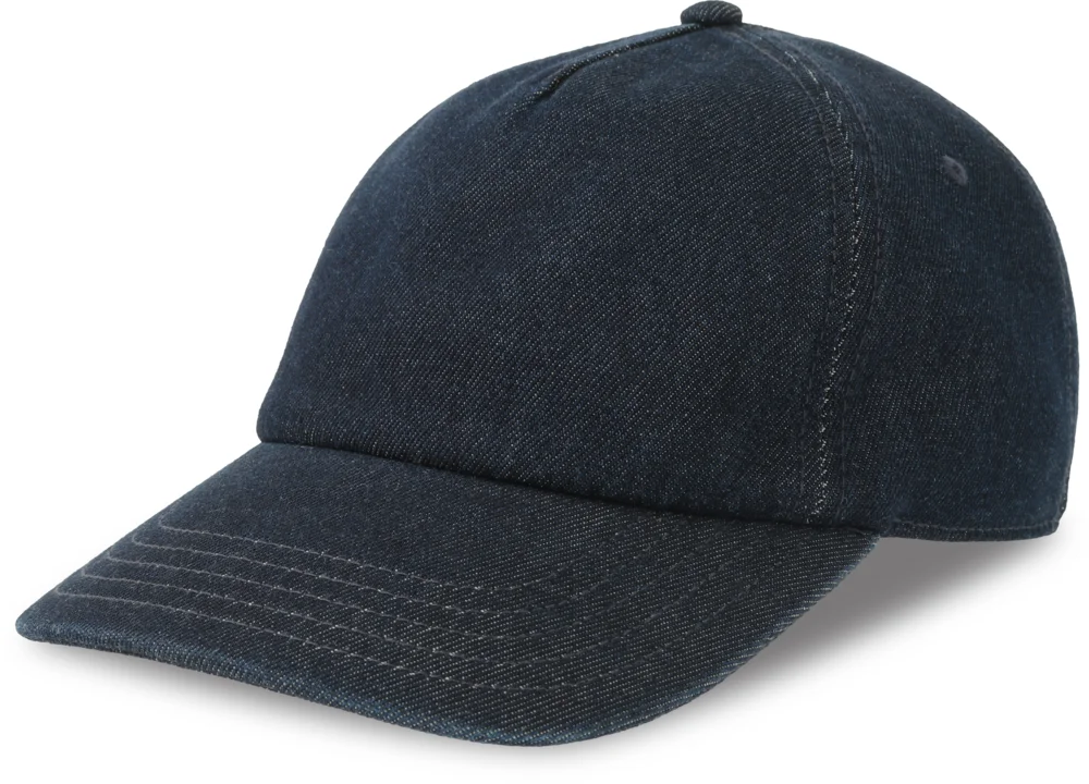 5 Panel Denim Kappe