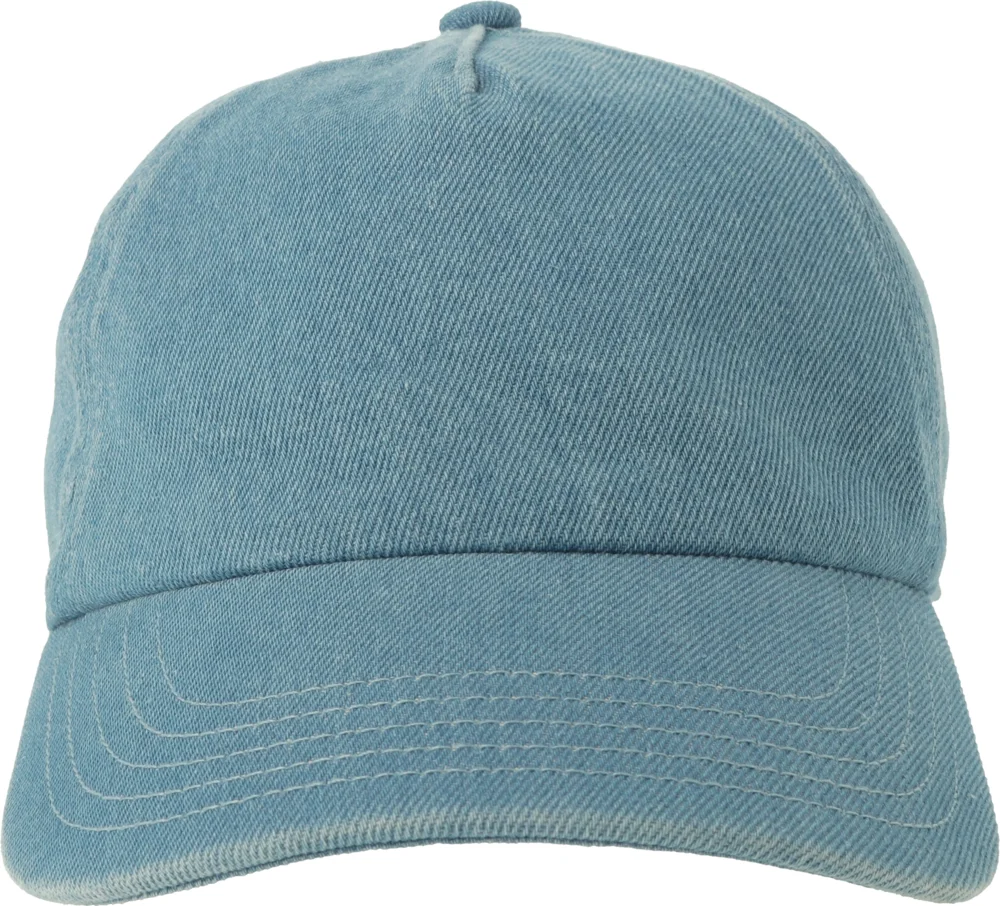 5 Panel Denim Kappe