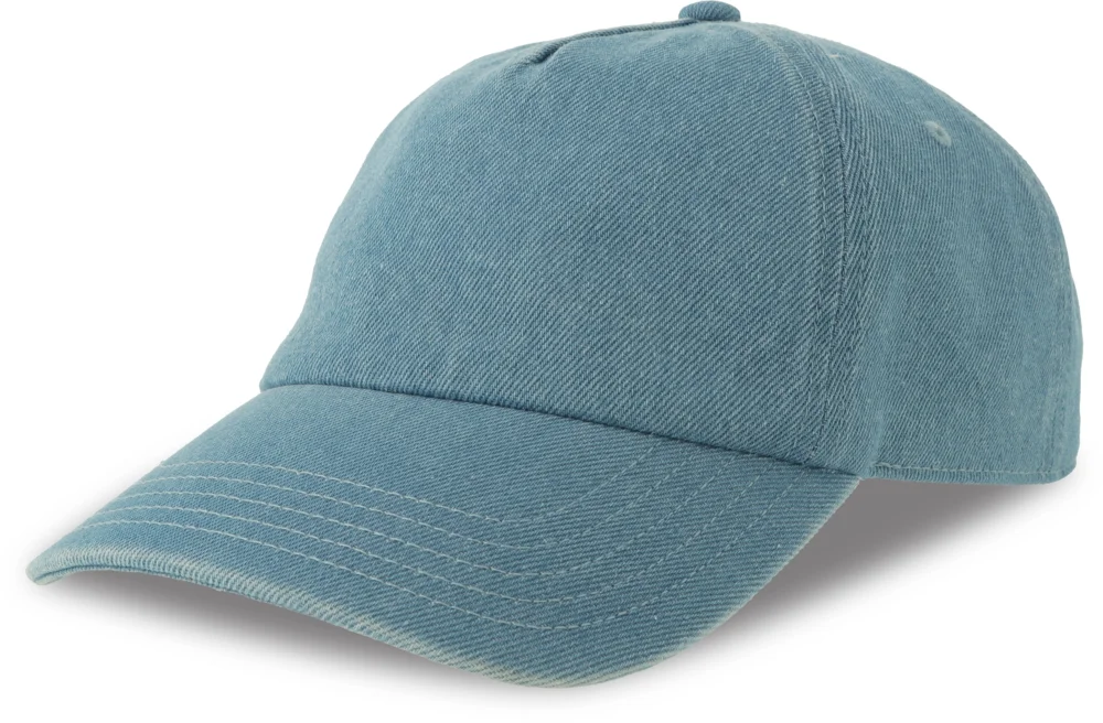 5 Panel Denim Kappe