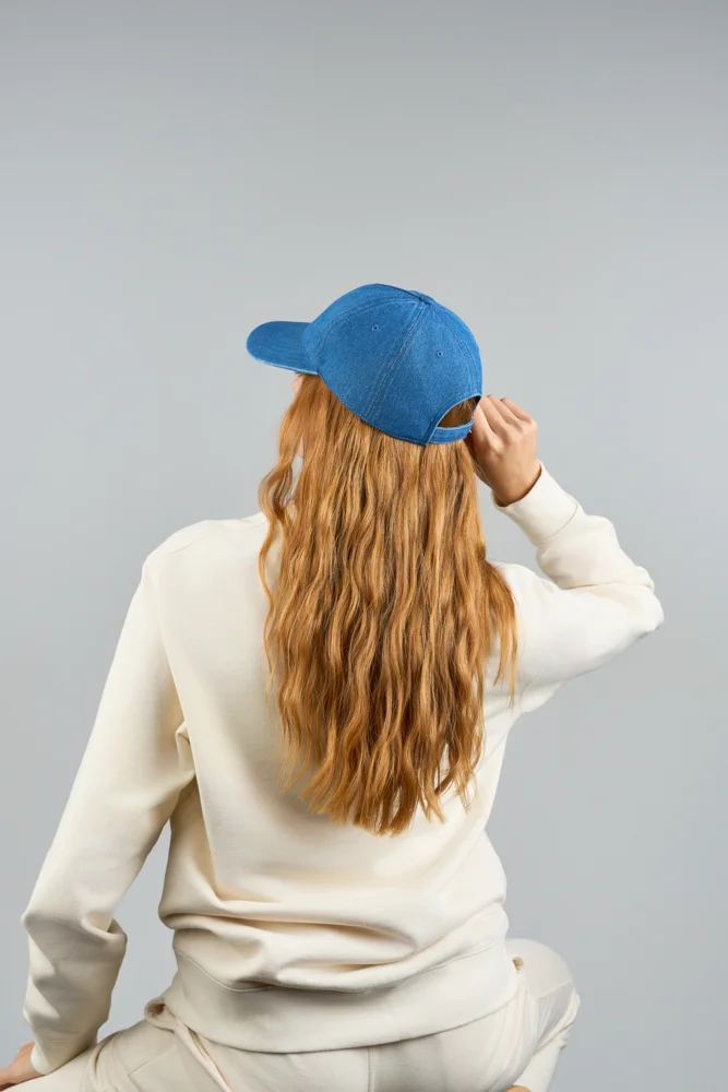 5 Panel Denim Kappe