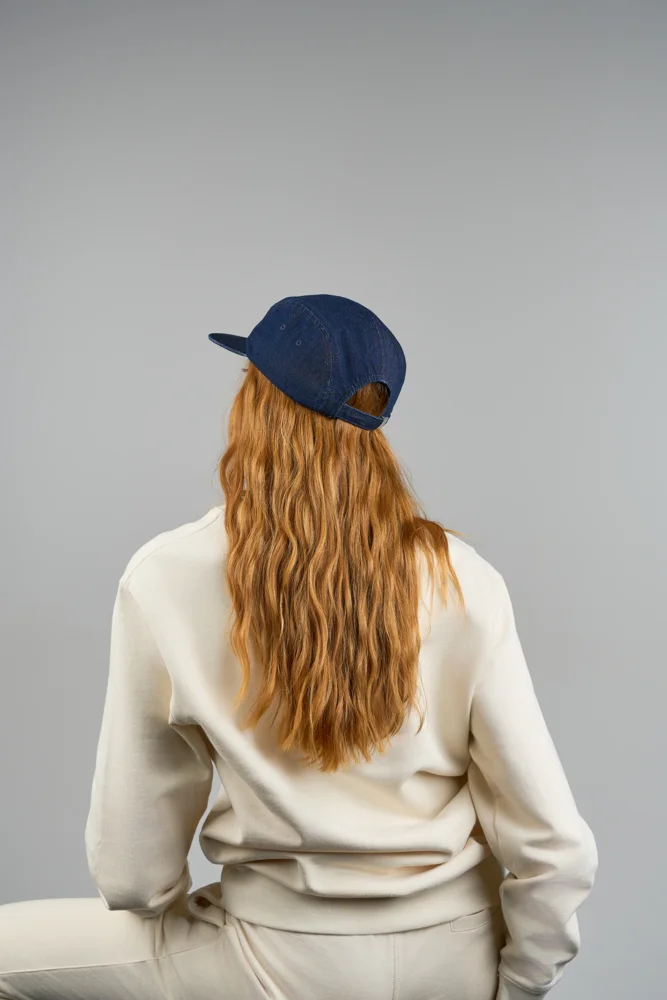 5 Panel Denim Kappe