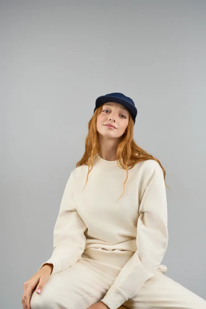 5 Panel Denim Kappe