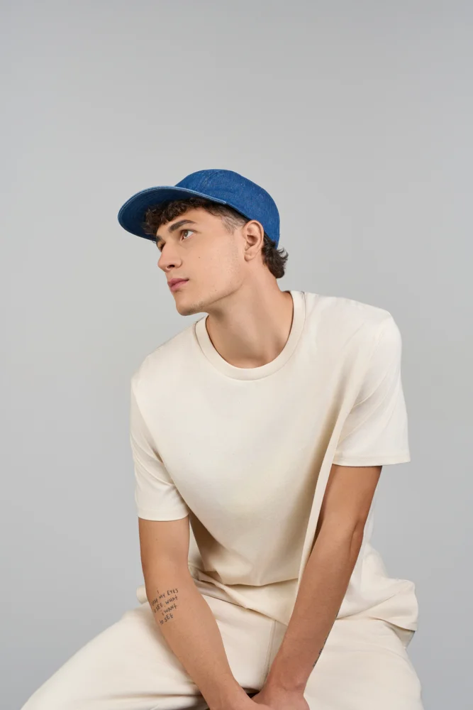 5 Panel Denim Kappe